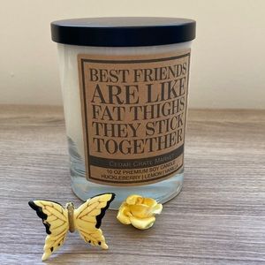 Cedar Crate Market soy Candle huckleberry lemon vanilla NWT